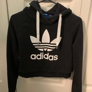 Adidas cropped hoodie